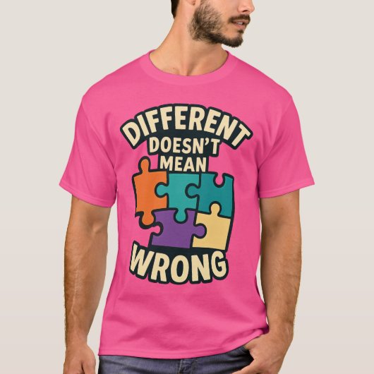 Diversity Acceptance T-shirt – Omarm uniekheid (Voorkant)