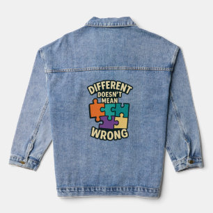 Diversity Acceptance T-shirt – Omarm uniekheid Denim Jacket