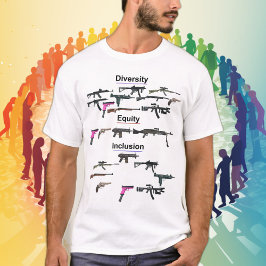 Diversity, Equity en Inclusie Pistool T-Shirt