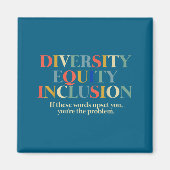 Diversity Equity Inclusion  Magneet (Voorkant)
