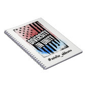 Diversity in Unity 2024 Amerikaans President bij d Notitieboek (Rechterzijde)