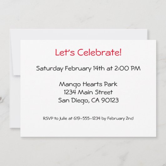 Diversity Love Hearts Hands Colorful Invitation Kaart (Achterkant)