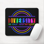 Diversity mousepad muismat (Met muis)