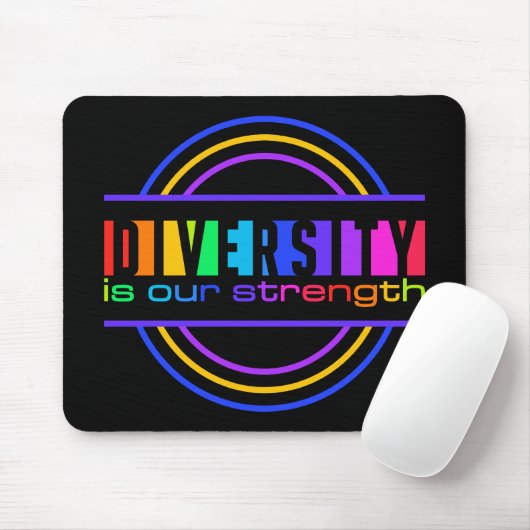 Diversity mousepad muismat (Met muis)