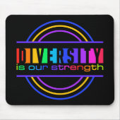 Diversity mousepad muismat (Voorkant)
