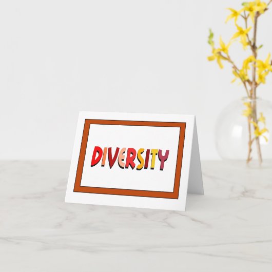 Diversity Note Kaart (Gele Bloem)