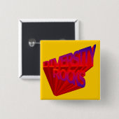 Diversity Rocks Button (Voorkant /achterkant)