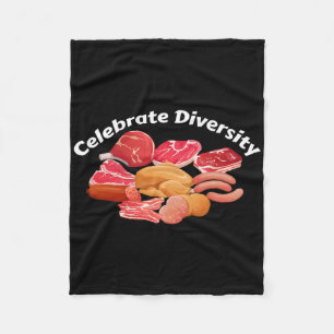 Diversity Vieren Bbq Grill Kleding Appartuur Pret Fleece Deken