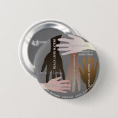 Diversity vieren | Wij geloven Ronde Button 5,7 Cm (Voorkant /achterkant)
