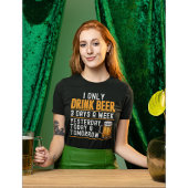 Divertida para Beber, Amantes de la cerveza T-shirt