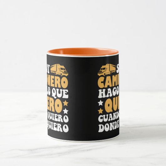 Divertido Soy Camionero Hago Lo Que Quiero Mok (Midden)