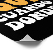 Divertido Soy Camionero Hago Lo Que Quiero Poster (Hoek)