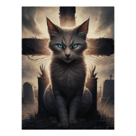 Dives Cat Posters