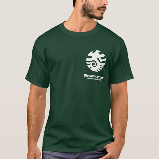 Divescover basic T-Shirt (Voorkant)