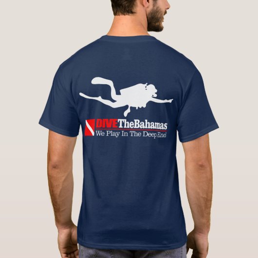 DIVETheBahamas T-shirt (Achterkant)
