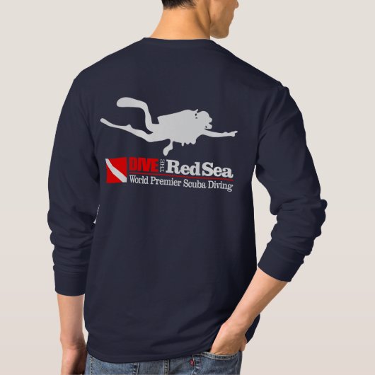 DIVETheRedSea T-shirt (Achterkant)