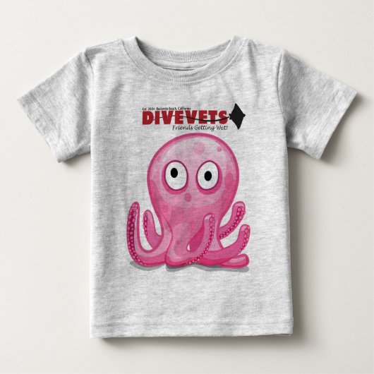 DiveVets "Octo" Kinder-T (Voorkant)