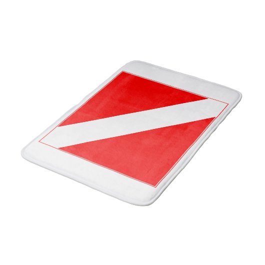 Divevlag Badmat (Gekanteld)