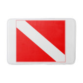 Divevlag Badmat (Voorkant)