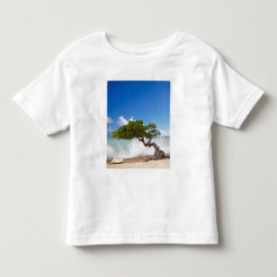 Divi Divi Boom, Eagle Beach, Aruba, Caribisch gebi Kinder Shirts