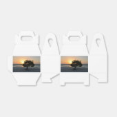 Divi Tree zonsondergang Bedankdoosjes (Uitgevouwen)