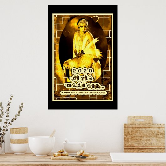 Divia...Madness...2020... Poster (Keuken)
