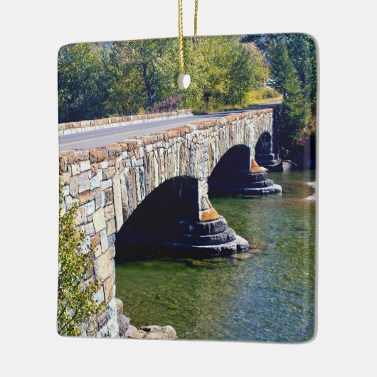 Divide Creek Bridge Keramisch Ornament (Links)