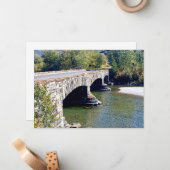 Divide Creek Bridge Notitiekaartje (Voorkant / Achterkant in situ)