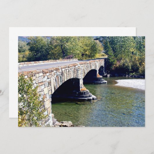 Divide Creek Bridge Notitiekaartje (Voorkant / Achterkant)