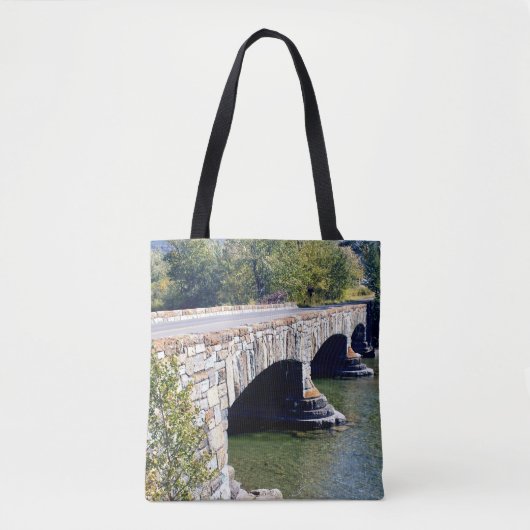 Divide Creek Bridge Tote Bag (Voorkant)