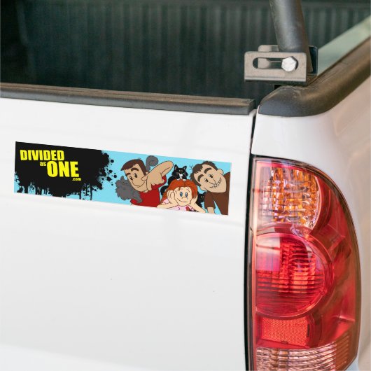 DIVIDEDasONE Bumpersticker (Op Truck)