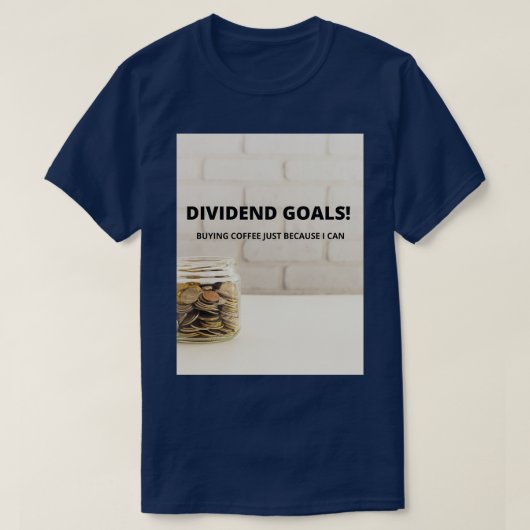 DIVIDEND DOELSTELLINGEN 3 T-SHIRT (Design voorkant)