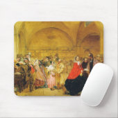 Dividenddag bij de Bank of England (effectenmarkt) Muismat (Met muis)