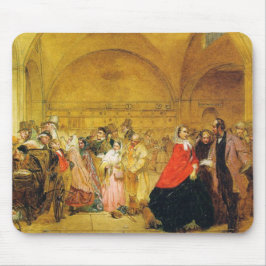 Dividenddag bij de Bank of England (effectenmarkt) Muismat