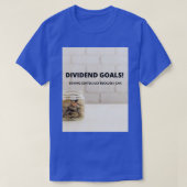 Dividenddoelstellingen T-shirt (Design voorkant)