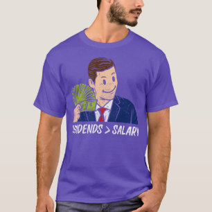 Dividenden Topping Salaris T-shirt