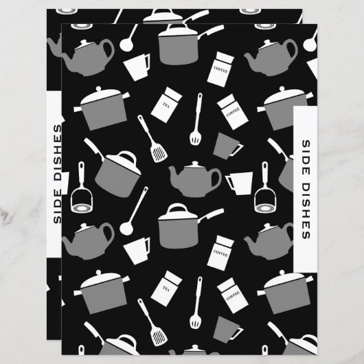 Divider bij ontvangst zijdelingse schijf | Zwart-w (Voorkant / Achterkant)