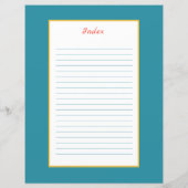 Divider Pagina voor Blauw Geel Spaans Multomap Teg (Achterkant)