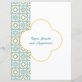 Divider Pagina voor Blauw Geel Spaans Multomap Teg