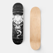 Divine Arcane Skull of Death (zwart) Persoonlijk Skateboard (Voorkant)