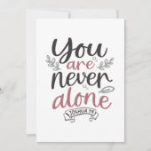 Divine Assurance - Joshua 1:9 Christelijk ontwerp Bedankkaart (Voorkant)