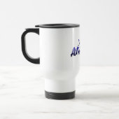 Divine AUTHORITY – Blue Gradient Design Travel Mug Reisbeker (Links)