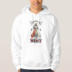 Divine Barmhartigheid Jezus Ik Vertrouw Op Jou Vin Hoodie