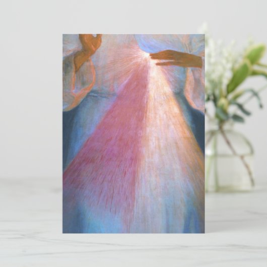 Divine Barmhartigheid Origineel Van Kazimirowski Kaart (Staand voorkant)