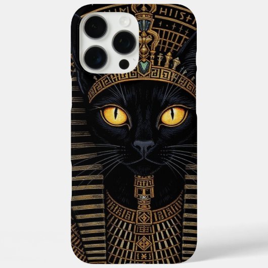 Divine Bastet Majestic iPhone Case Art (Achterkant)