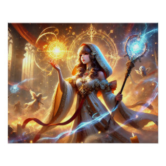 Divine Battle Healer Posters - Kracht Mededogen