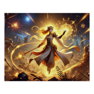 Divine Battle Healer Posters - Kracht Mededogen