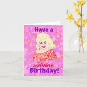Divine Birthday Card Kaart