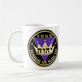 Divine Black en Gold Koffiemok (Links)