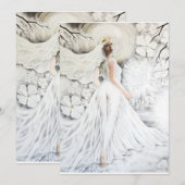 Divine bride kaart (Voorkant / Achterkant)